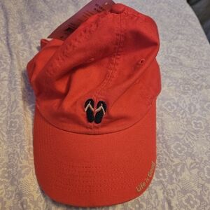 NWT Life is Good A Chill Cap Sketched Sandals